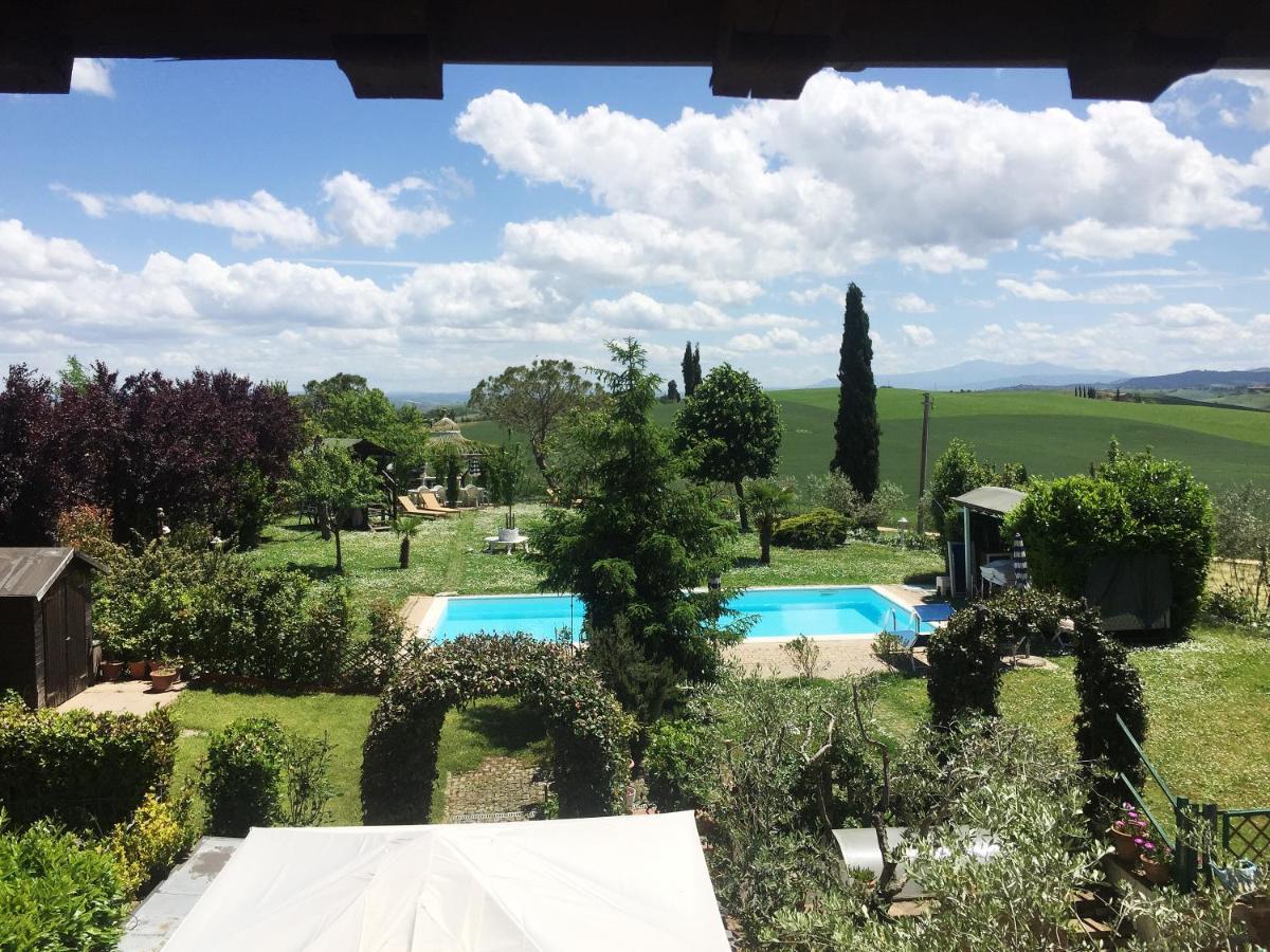 Appartamento Con Piscina E Giardino A Siena Exteriör bild