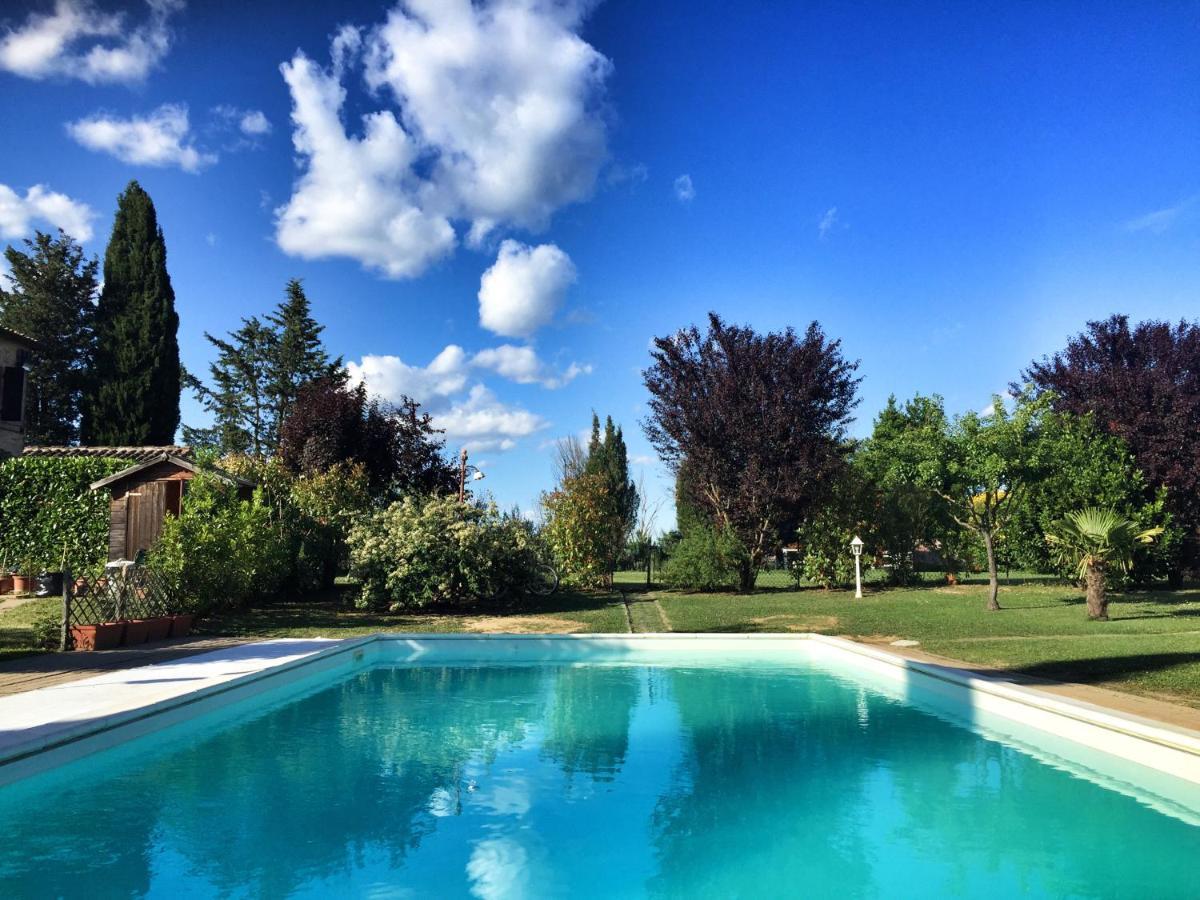 Appartamento Con Piscina E Giardino A Siena Exteriör bild