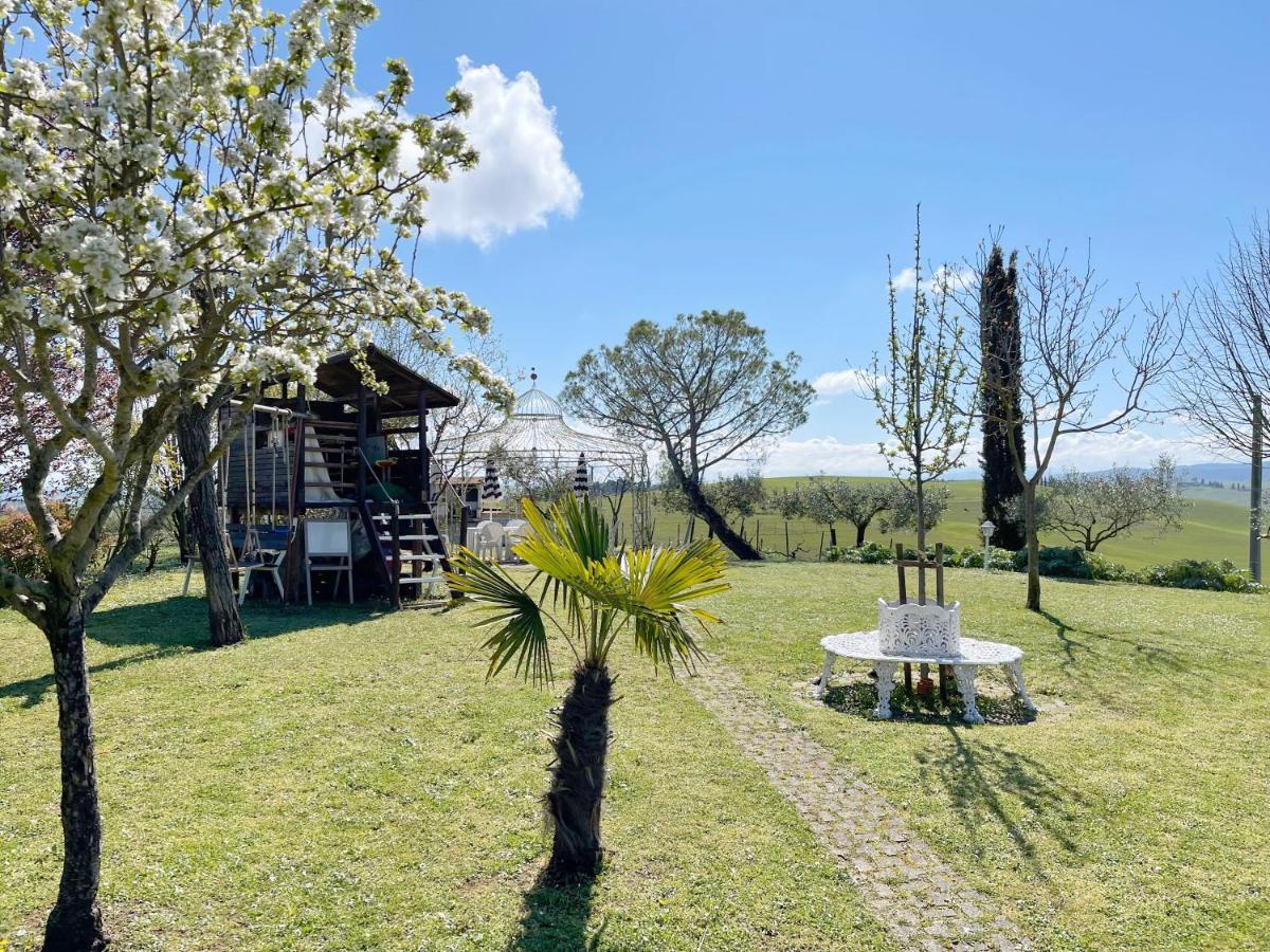 Appartamento Con Piscina E Giardino A Siena Exteriör bild