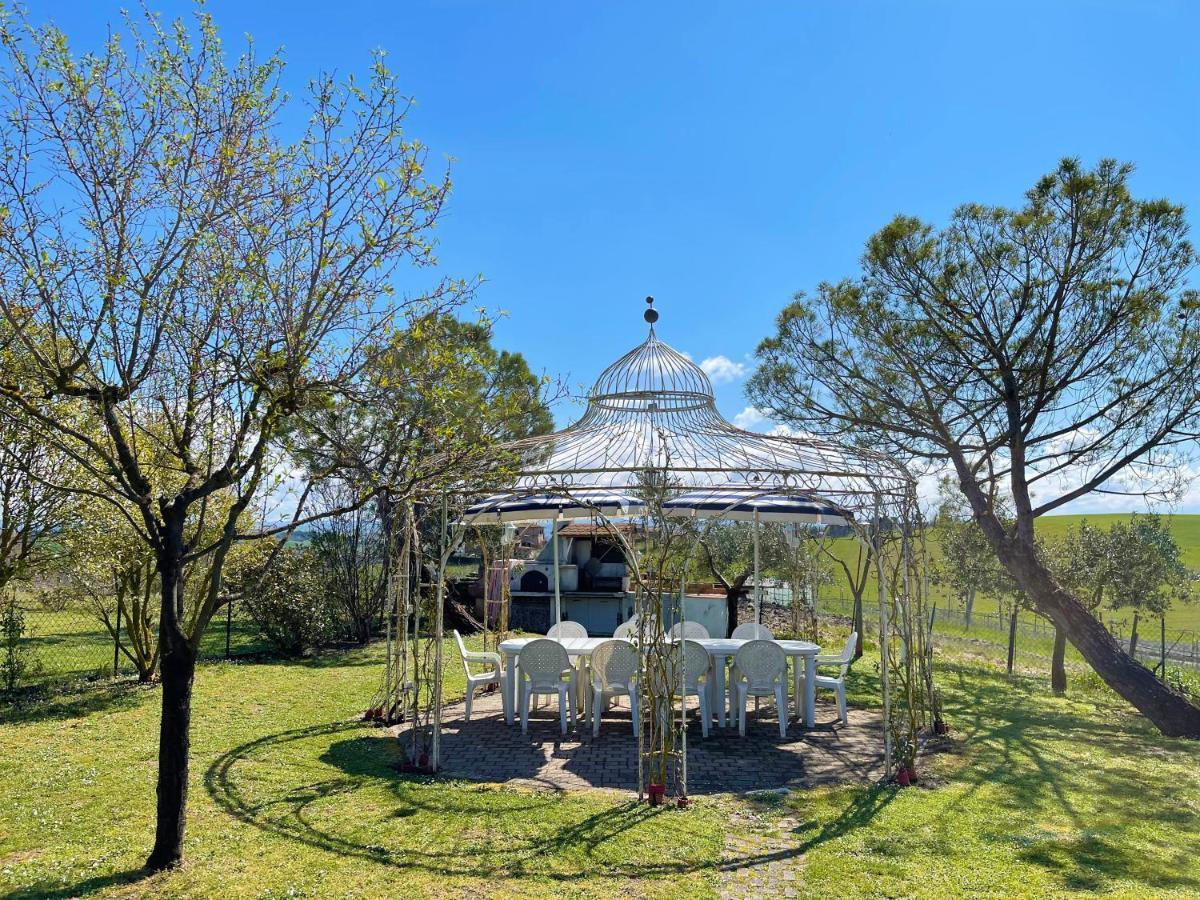 Appartamento Con Piscina E Giardino A Siena Exteriör bild